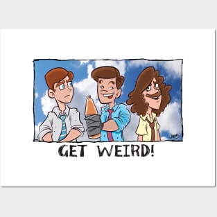 get weird Posters and Art